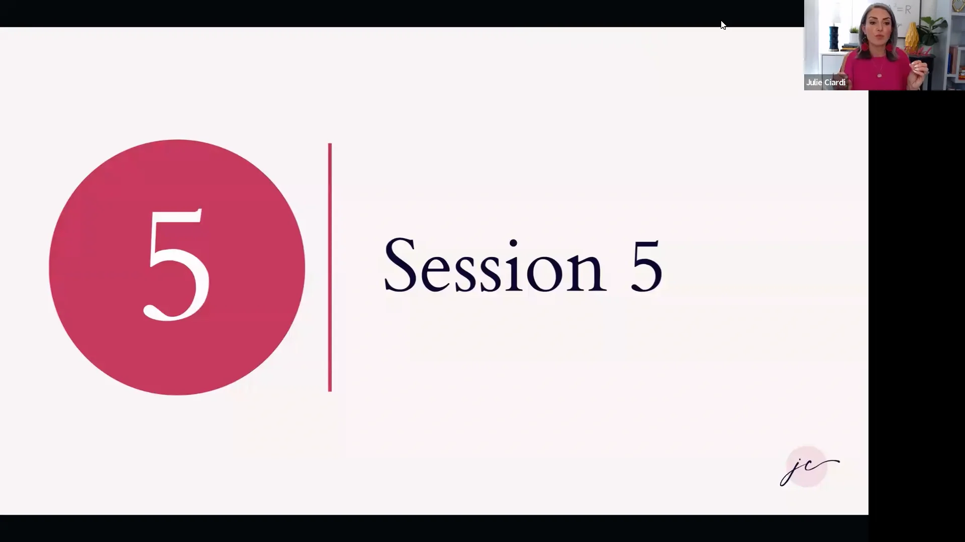 Session 5 on Vimeo