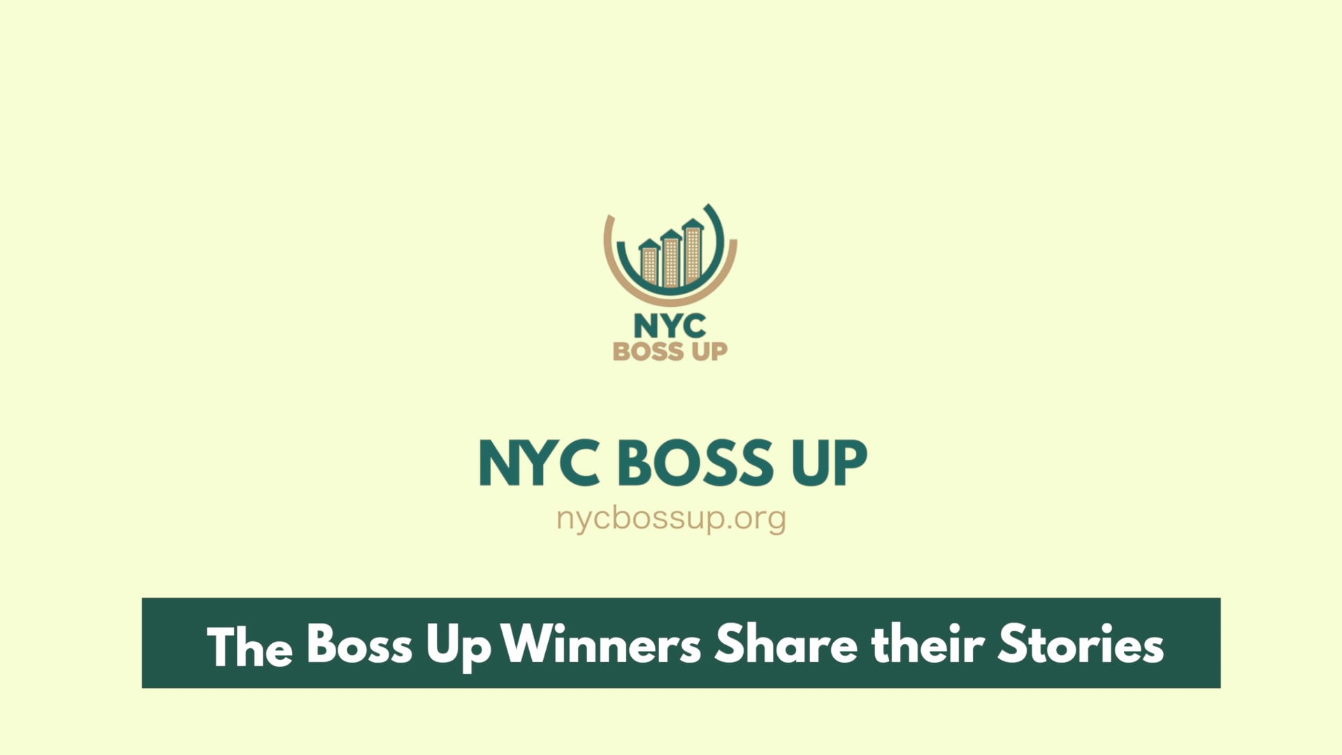 NYC Boss Up Program - $20K Grant for NYCHA Entrepreneurs Budding Businesses (Winner Stories 2023)