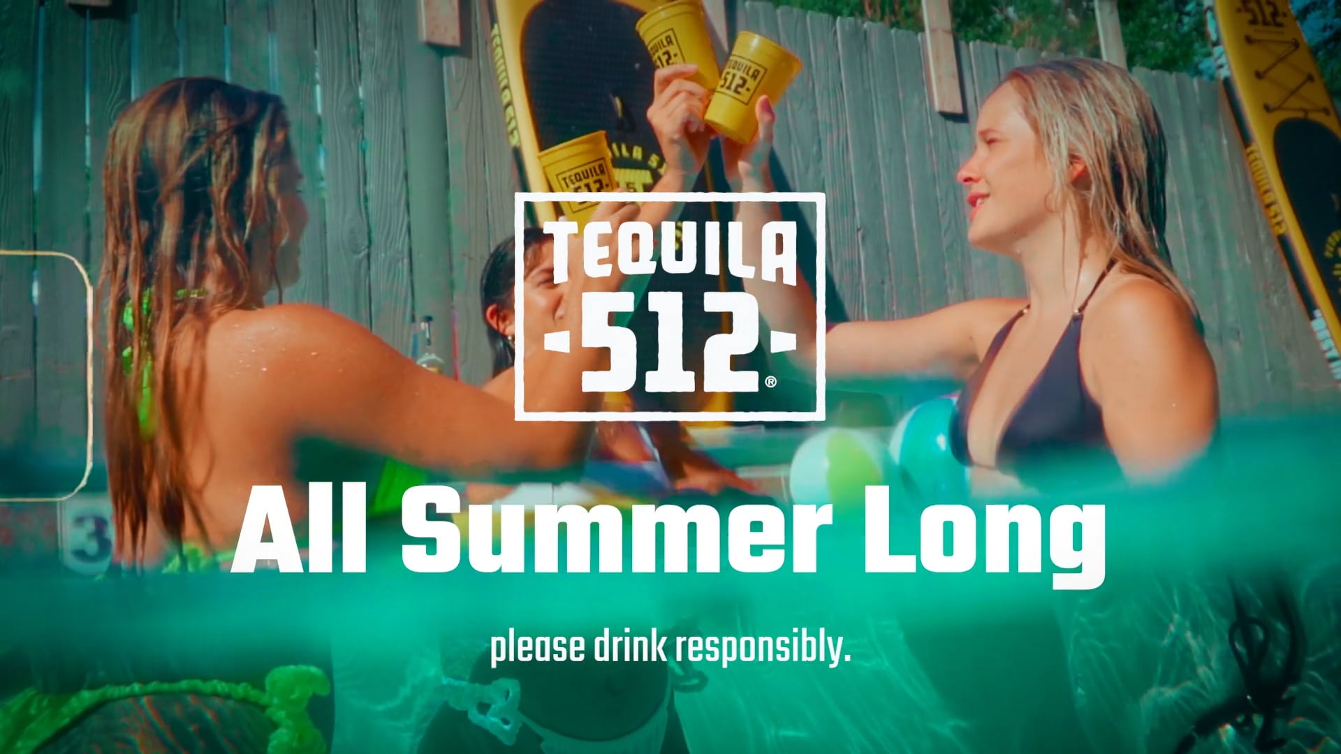 Tequila 512 Brand Sizzle - "All Summer Long"