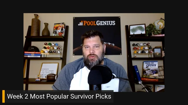 best pick week 2 survivor pool