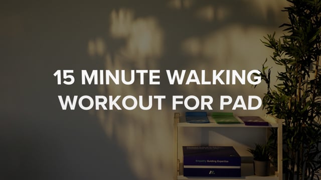 15-Minute Walking Workout for PAD