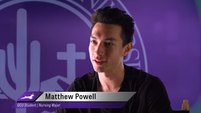 Button to play video: Discover GCU’s College of Nursing and Health Care Professions