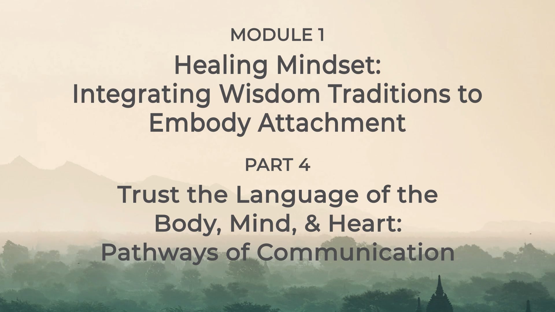 Module 1 - learn.therapywisdom.com