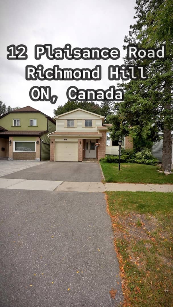 12 Plaisance Road, Richmond Hill, ON, Canada 4K.mp4 on Vimeo