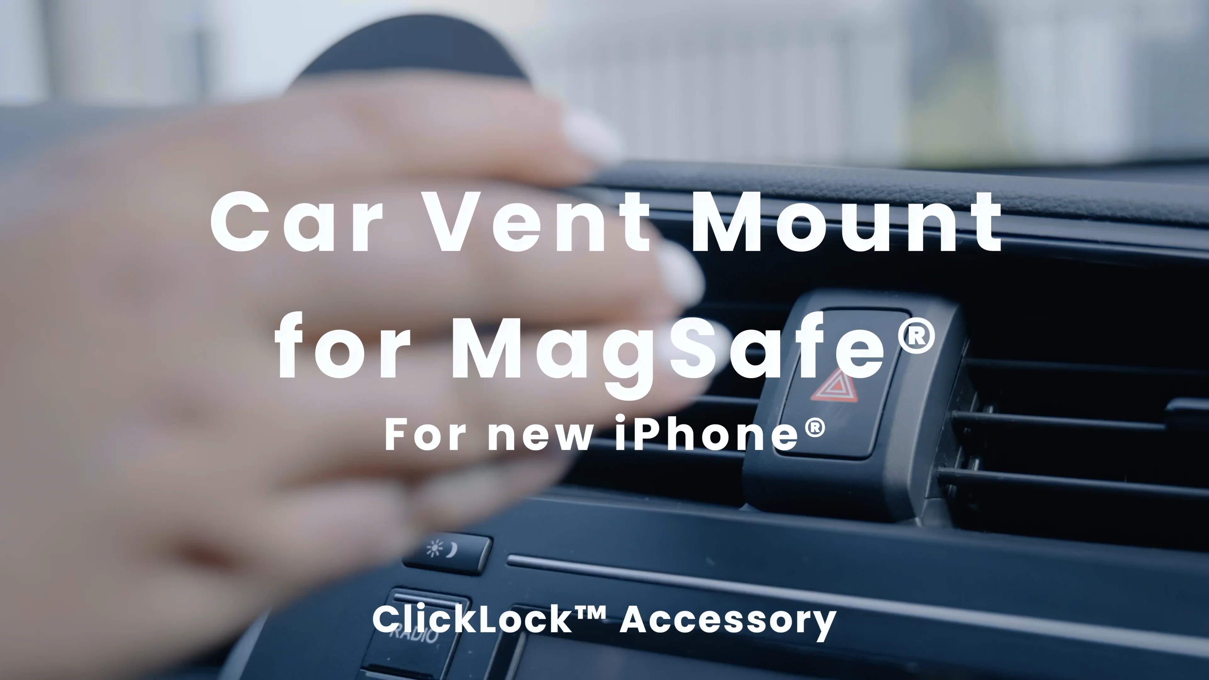Moment Car Vent Mount with MagSafe (Adjustable)