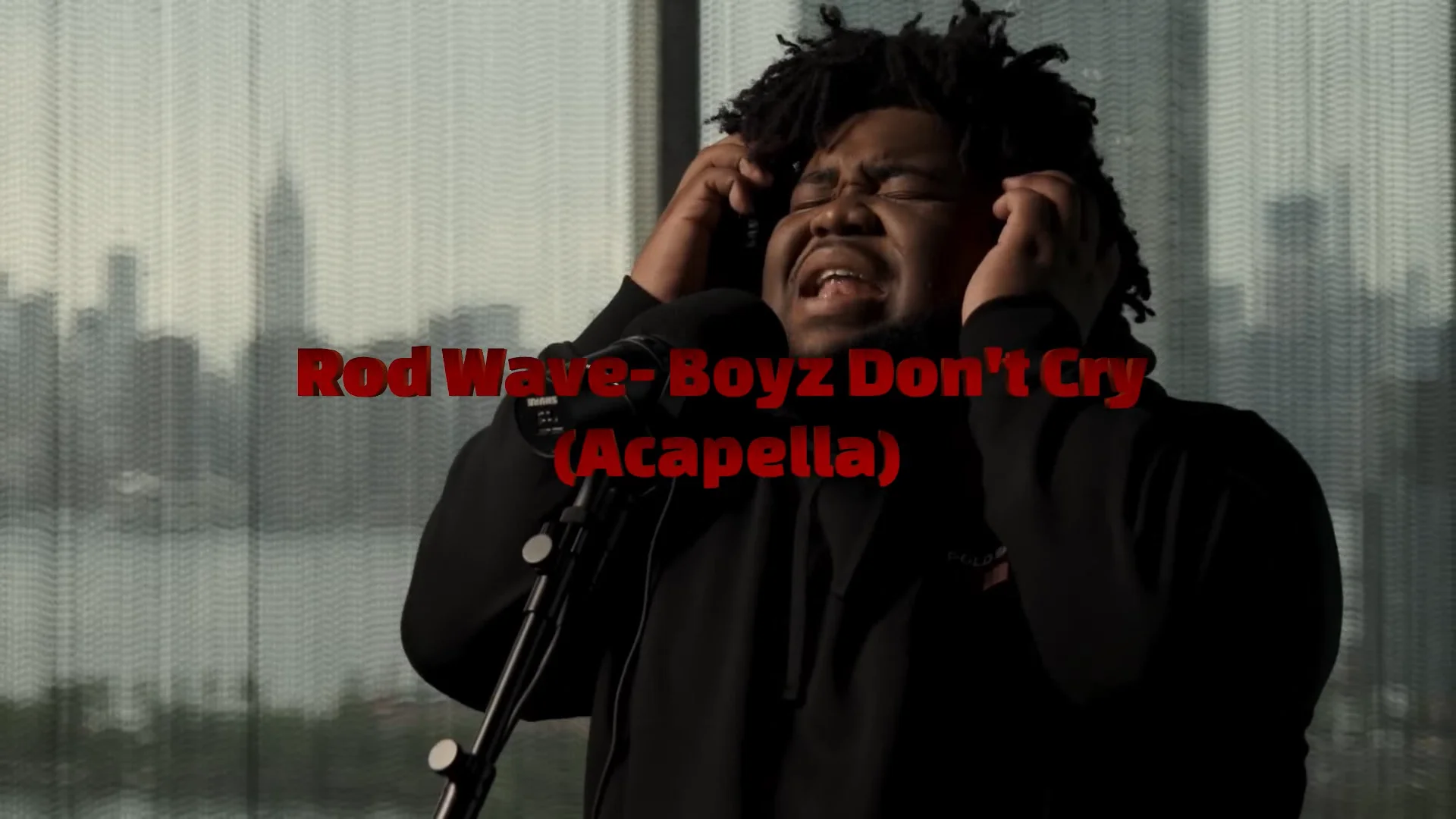 Rod Wave - Boyz Don’t Cry (Studio Acapella)