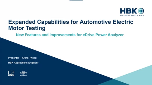 Expanded capabilities for automotive electric motor testing