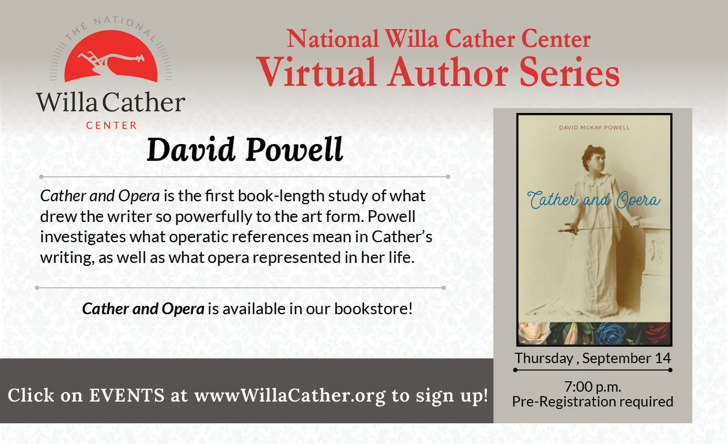 David Powell Author Series on Vimeo