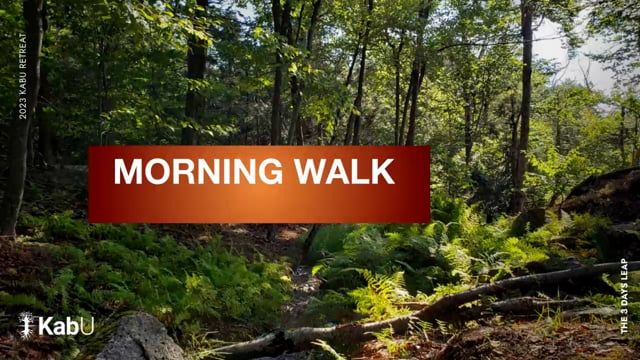 Sept 09, 2023 – Morning Walk