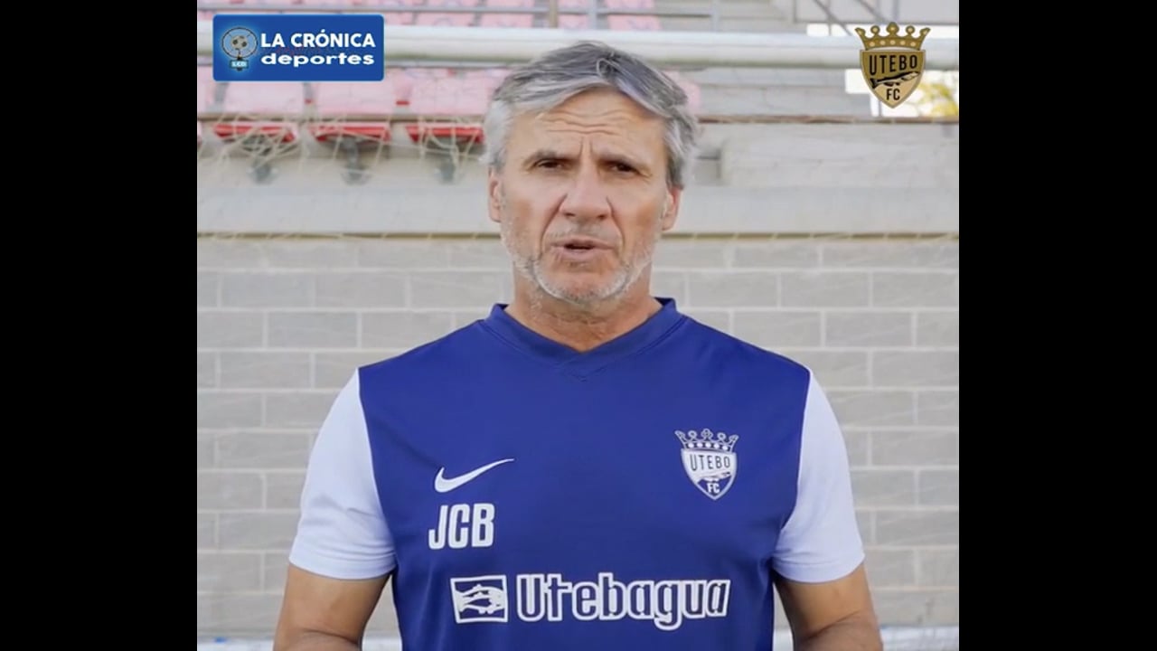 LA PREVIA / CF Utebo - CF Barakaldo / JUAN CARLOS BELTRAN (Entrenador Utebo) Jor 3 - 2ª RFEF / Fuente: Facebook Utebo FC