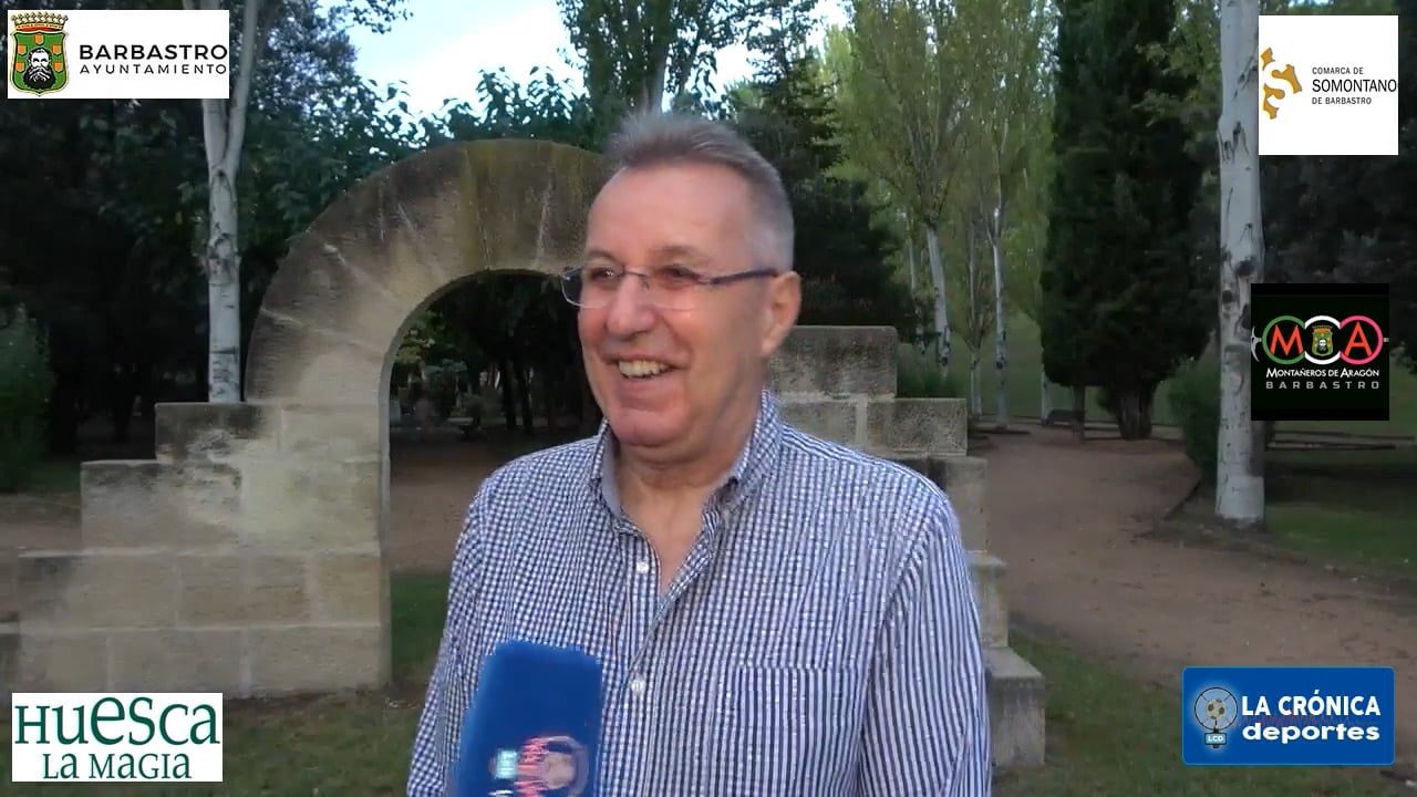 PEDRO SOLANA (Directivo Montañeros de Aragón en Barbastro) Ponemos al día la actualidad del club Barbastrense