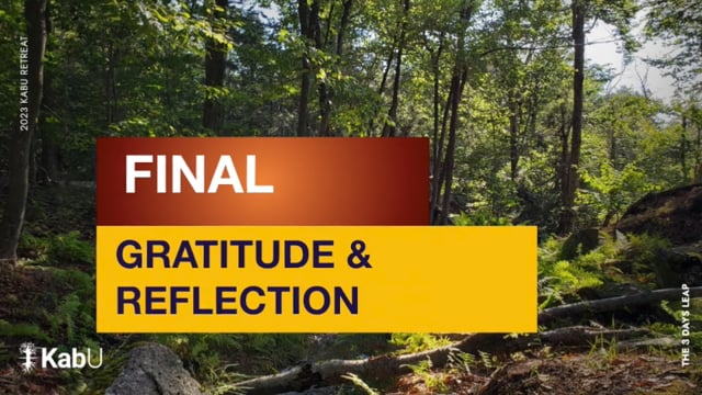 Sept 10, 2024 – Gratitude & Reflection