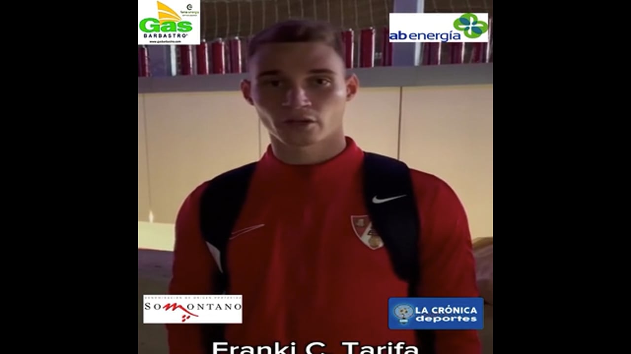 FRANKI (Jugador Barbastro) Bilbao Athletic 4-0 UD Barbastro / Jor. 3 - Segunda Rfef - Gr 2 / Fuente: UD Barbastro