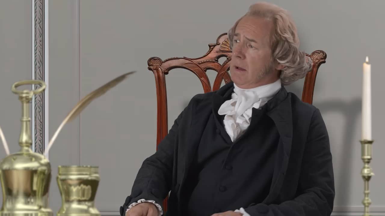 Benjamin Franklin's Rising Sun, September 17, 1787 from movie 
