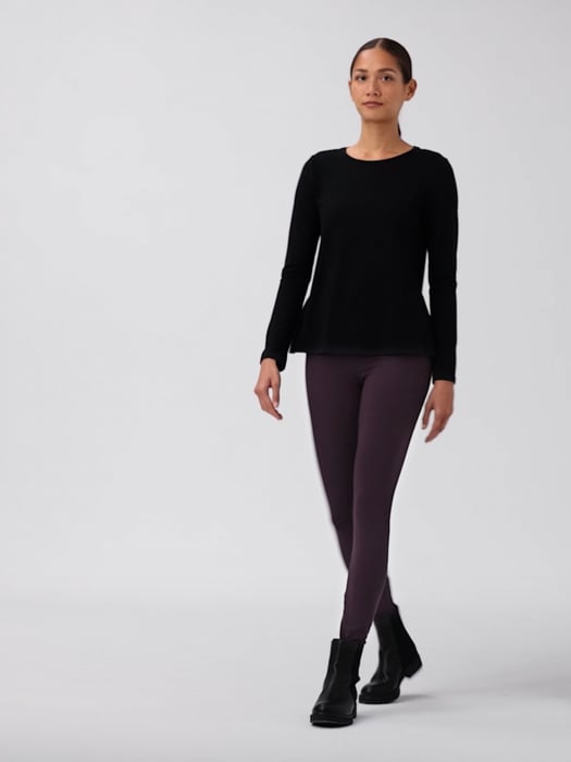 Stretch Jersey Knit Leggings