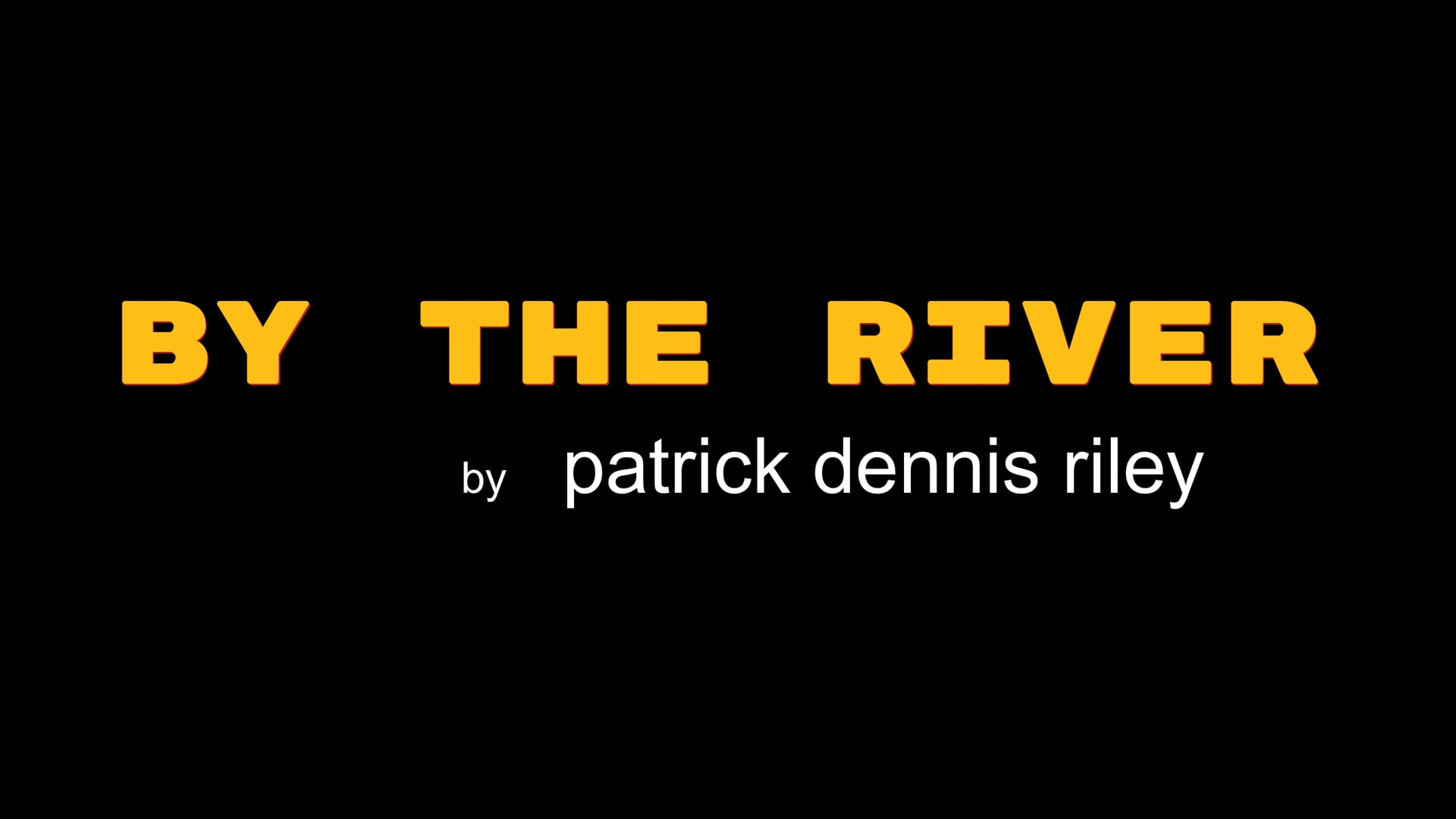 Promotional video thumbnail 1 for Patrick Dennis Riley