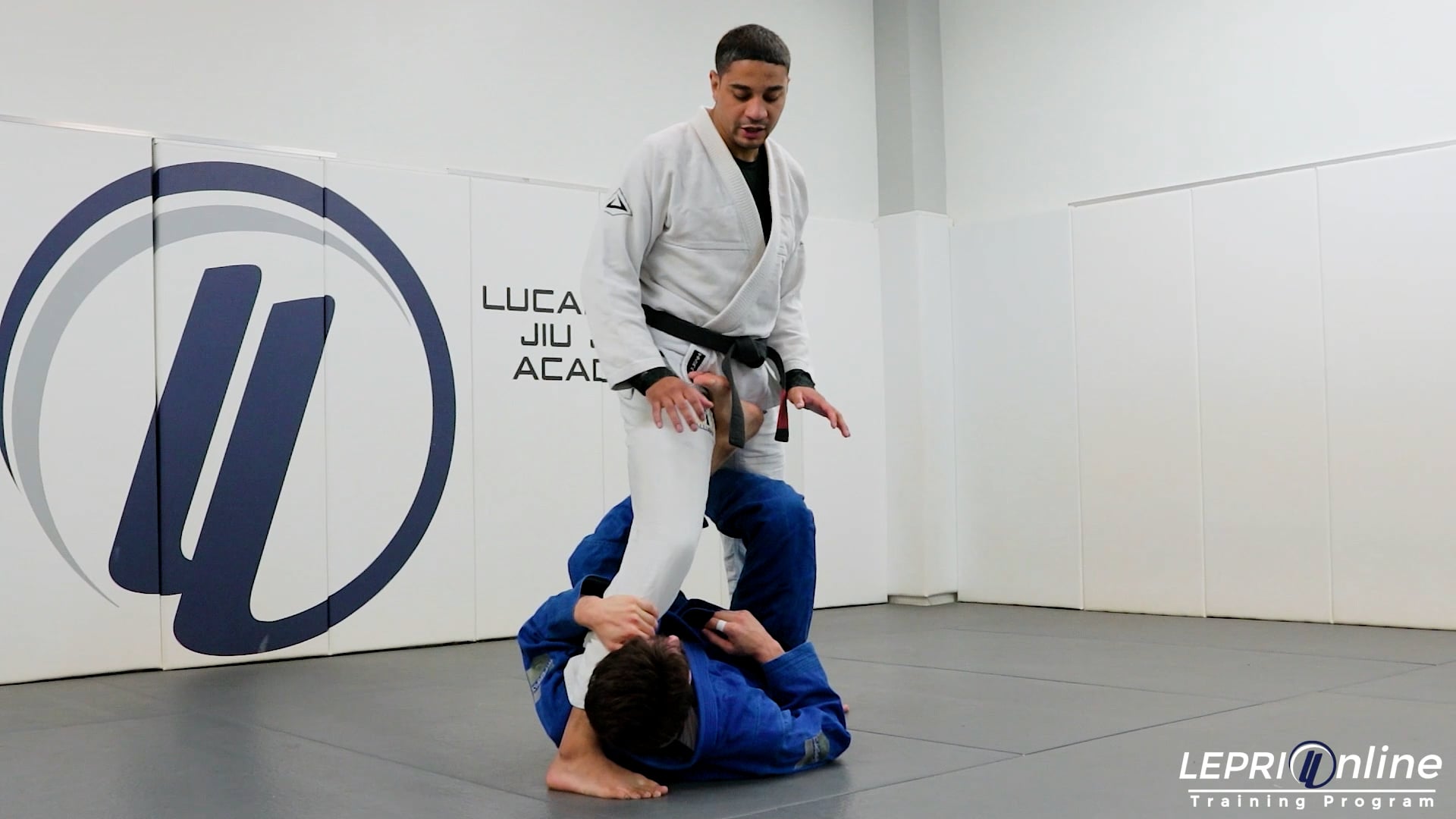 Lepri BJJ Online Training X Guard Escape to Knee On Belly