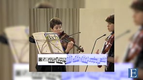 Ana Bela Chaves: Bach – Partita for solo violin no. 2 BWV 1004 (transcrip. viola) – I. Allemande & II. Courante