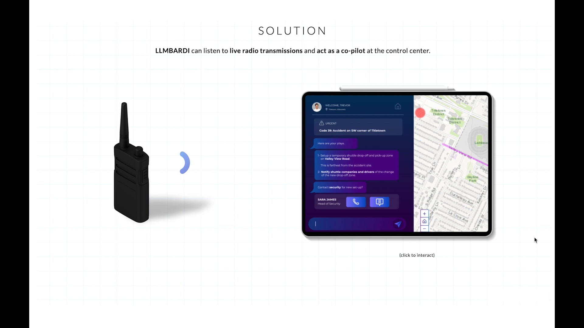 LLMBardi user journey: problems and solutions