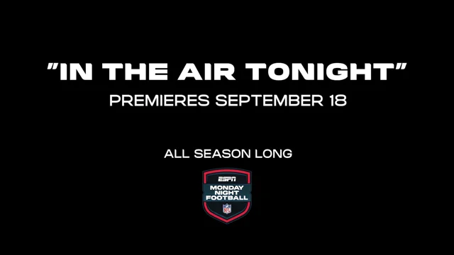 ESPN's Monday Night Football to Premiere New Musical Anthem and Show Open  Featuring Musical Superstars Chris Stapleton, Snoop Dogg and Cindy Blackman  Santana Reimagining Phil Collins' “In the Air Tonight” - ESPN