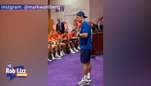 Mark Wahlberg at Clemson
