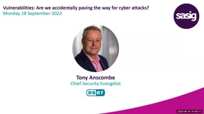 Monday 18 September 2023 - Vulnerabilities: Are we accidentally paving the way for cyber attacks?
