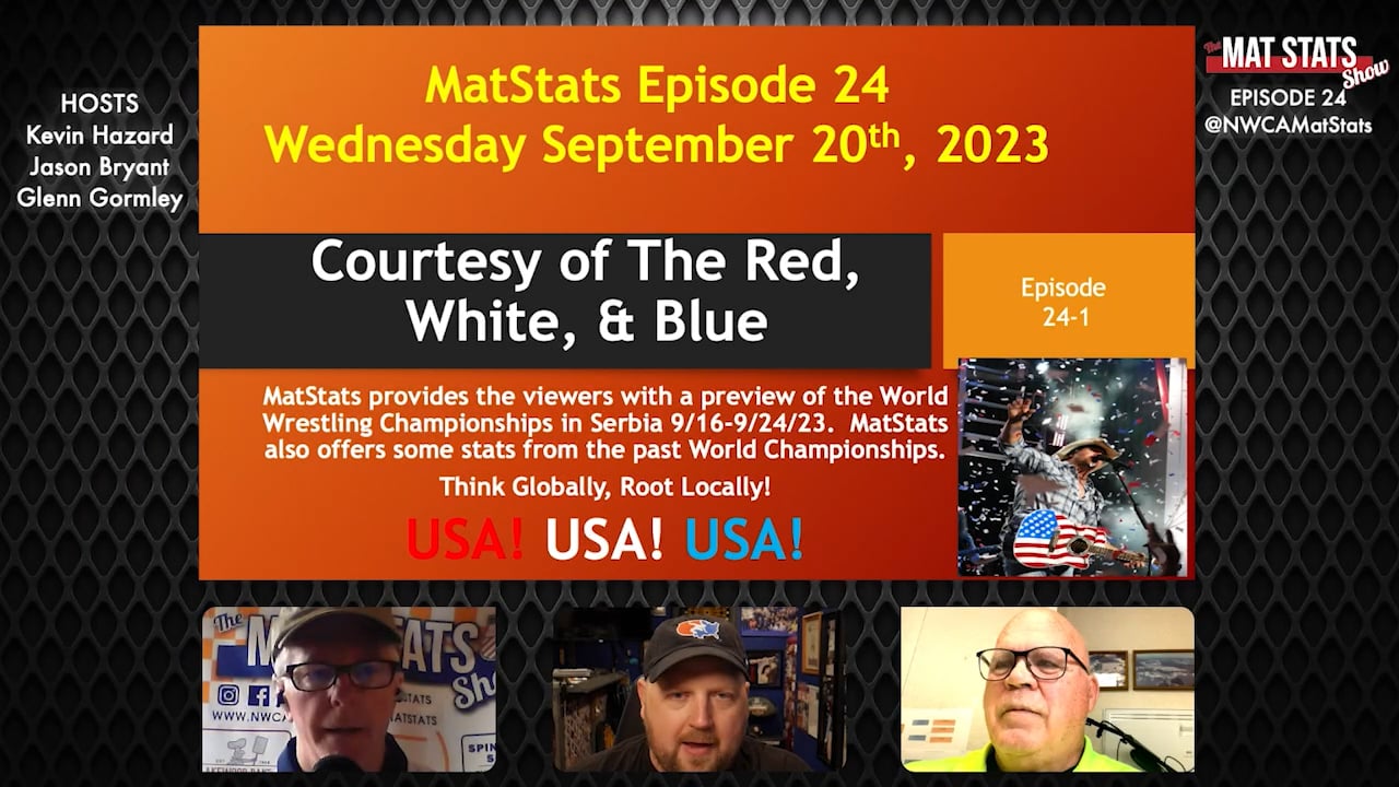 The Mat Stats Show | Episode #24 (Courtesy of the Red, White, & Blue)