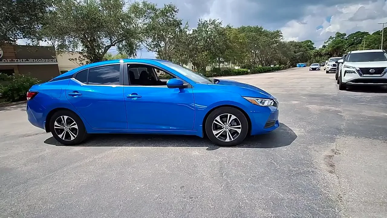 USED 2022 NISSAN SENTRA SV at Nissan Fort Pierce (USED) NP1132 on Vimeo