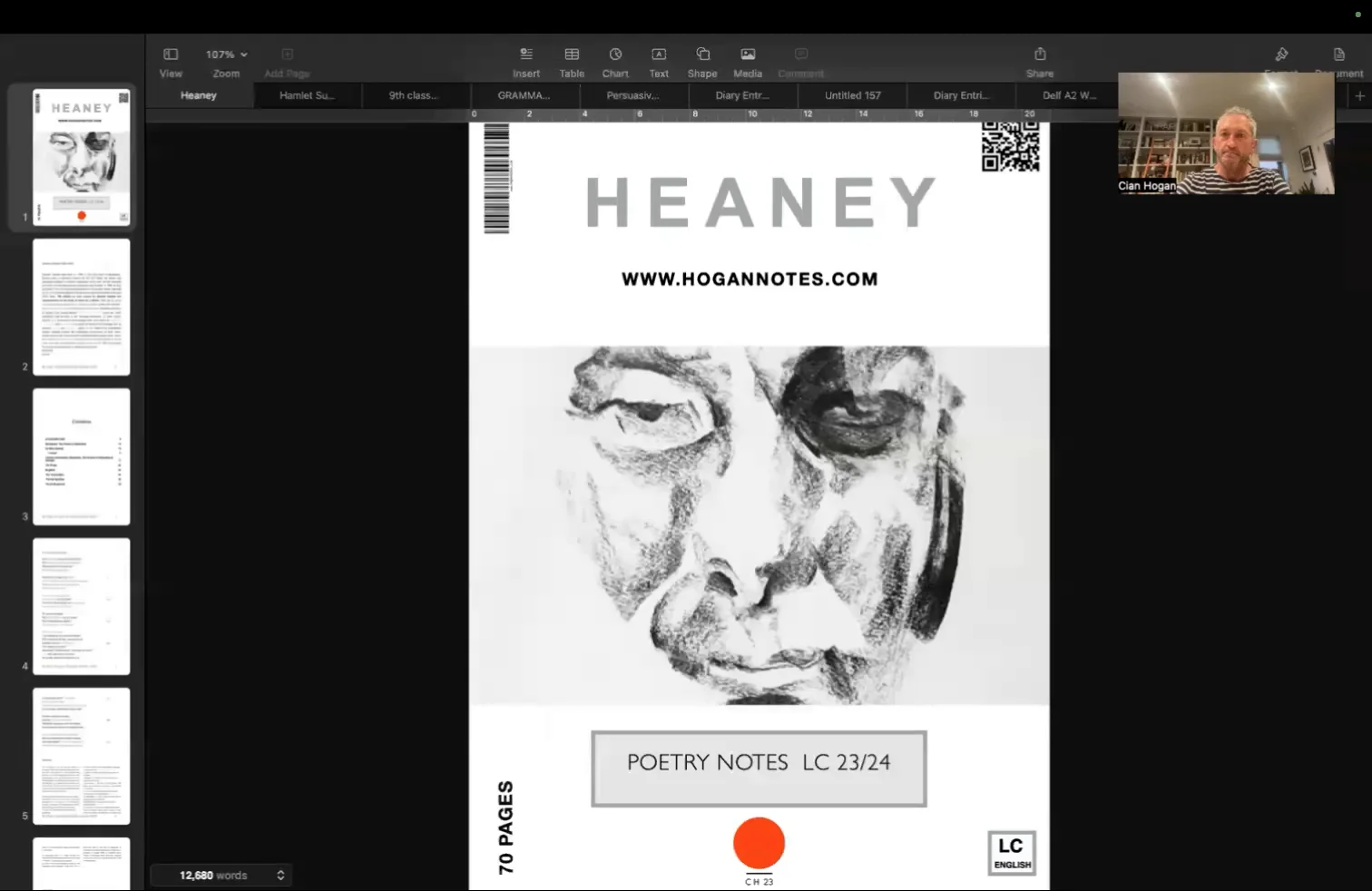 English Class 6th year Sept 11th on Vimeo