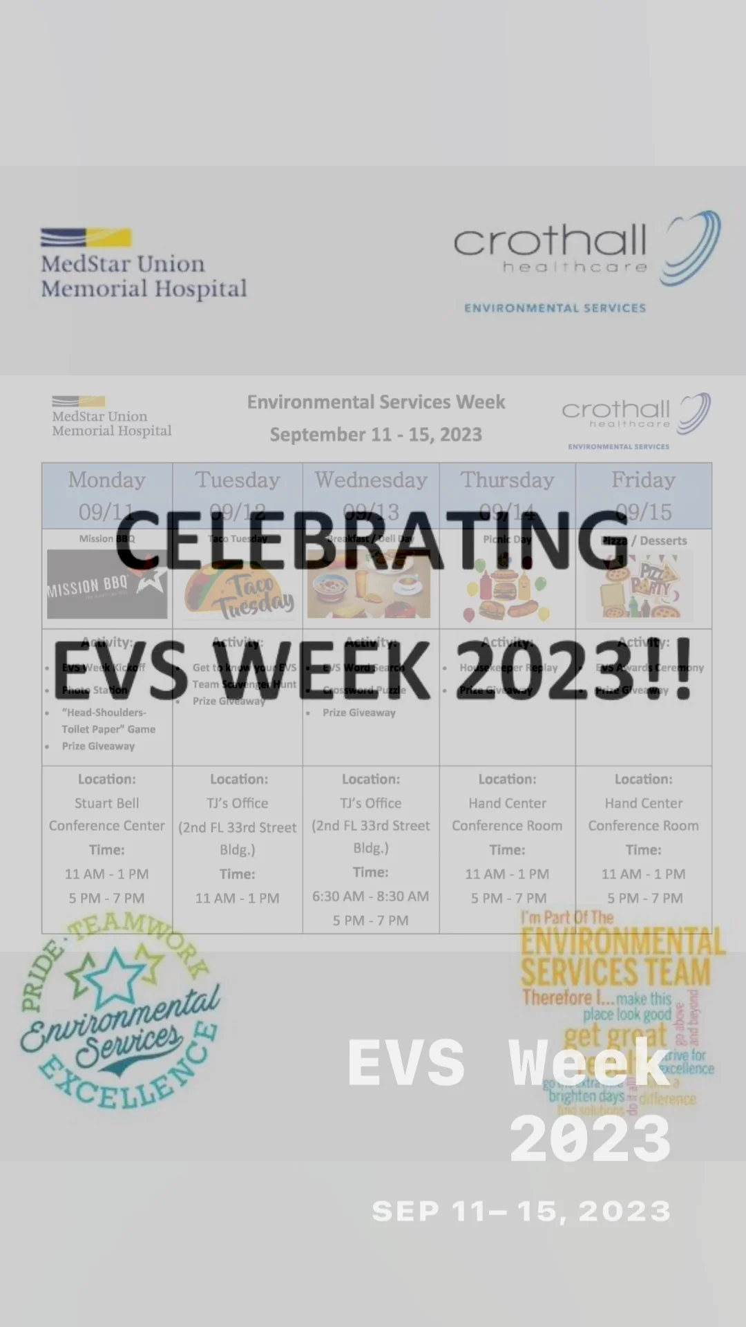 EVS Week 2023 Sep 11 15, 2023