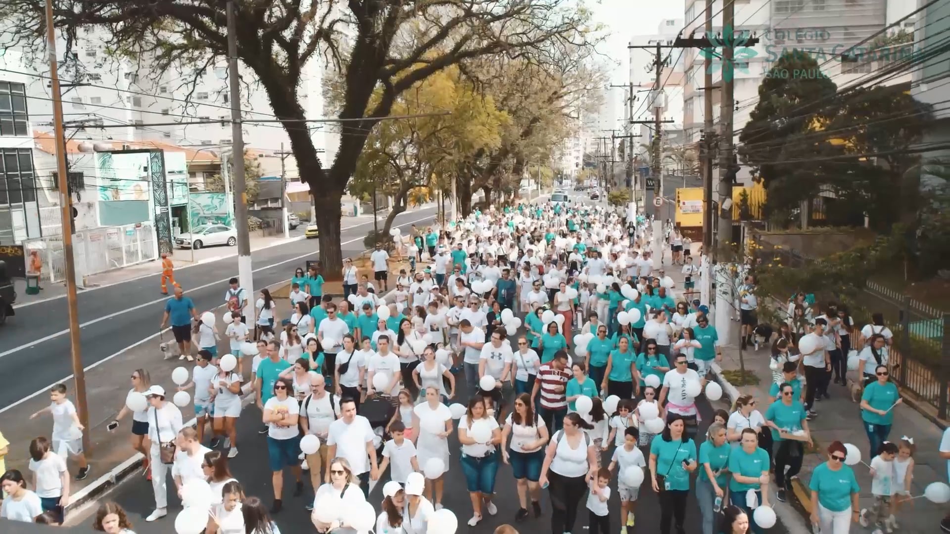 Caminhada pela paz - Santa Catarina (Vídeo Highlights)