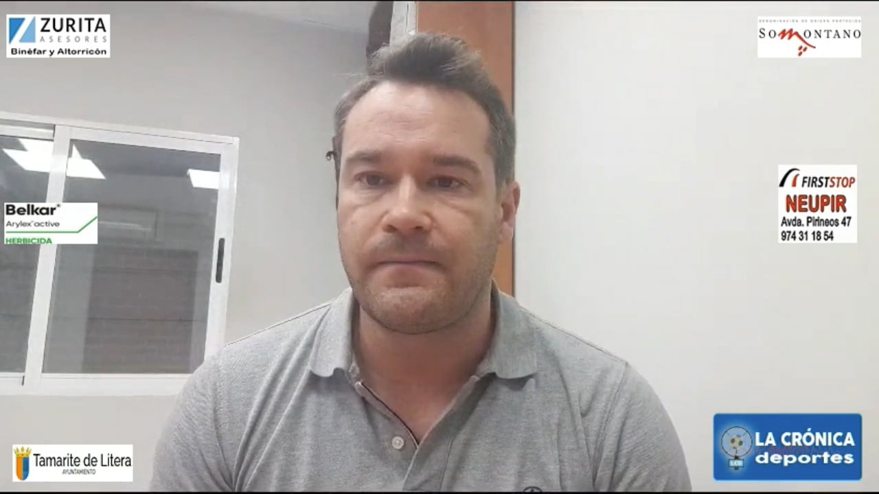 RUBÉN ZAPATER (Entrenador Épila) CF Épila 2-0 CD Belchite / Jornada 2 / 3ª Rfef