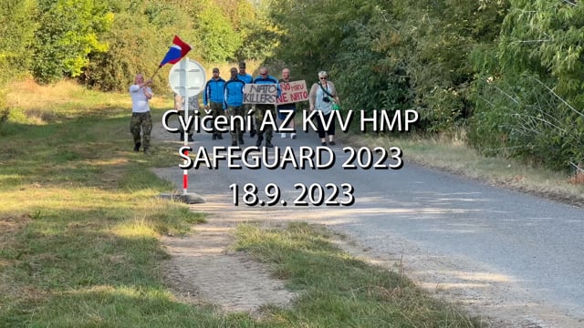 Cvičení AZ KVV HMP Safeguard 2023