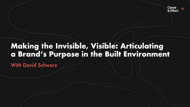 The Experience Designer | Making the Invisible, Visible: Articulating a Brand’s Purpose in the Built Environment