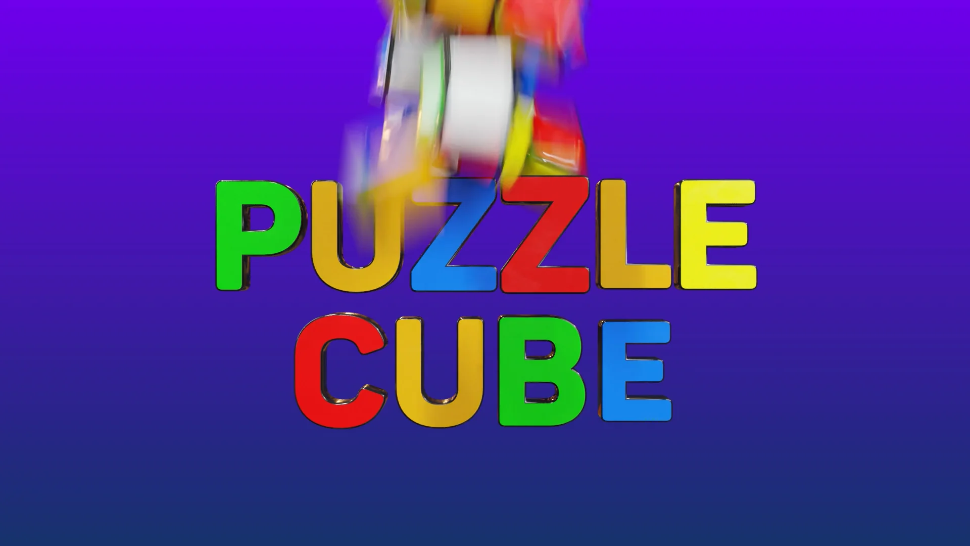 Puzzle Cube - Title Test Loop on Vimeo