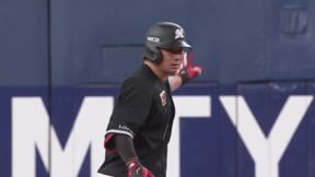 【3回表】マリーンズ・藤岡裕大 ライト線へのタイムリー2ベースヒットで1点を返す!!  2023年9月19日 オリックス・バファローズ 対 千葉ロッテマリーンズ