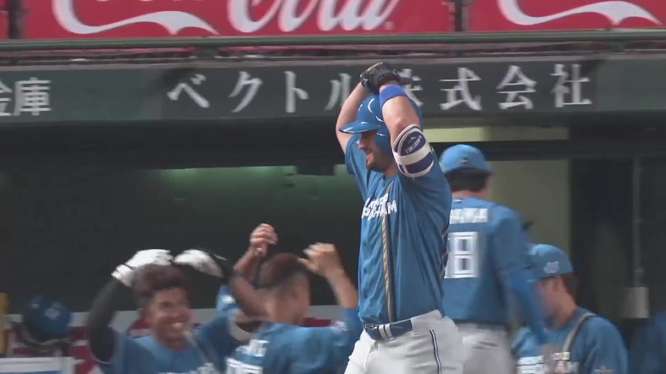 【6回表】勝ち越しの一発!! ファイターズ・マルティネス レフトへの15号ソロホームラン!!  2023年9月19日 埼玉西武ライオンズ 対 北海道日本ハムファイターズ
