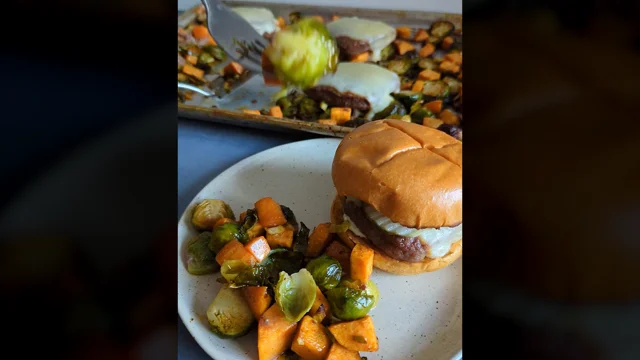 BUBBA Burger  Sheet pan burger recipe with Root Veggies - BUBBA Recipes