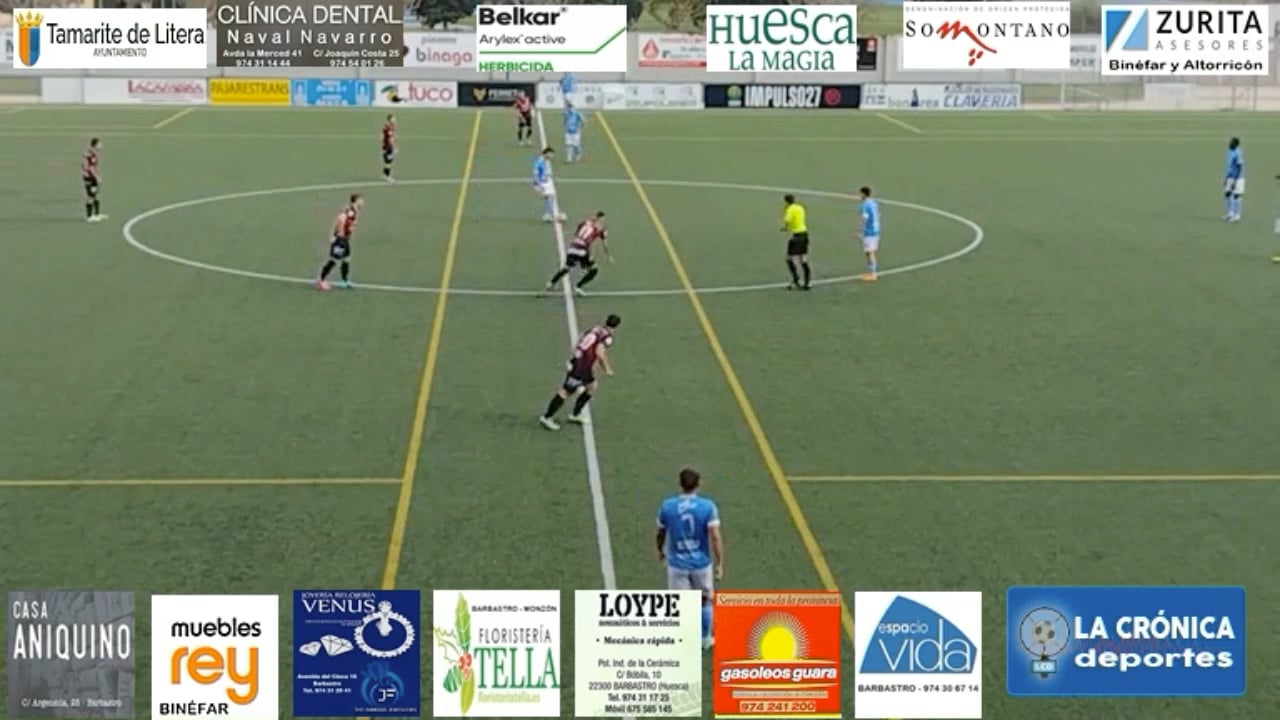(RESUMEN y GOL) CD Binéfar 1-0 CDJ TAMARITE / Jornada 2 / Tercera Rfef