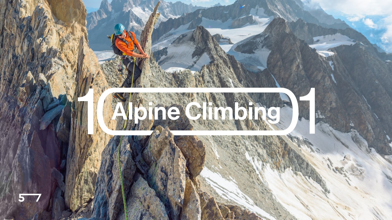 Webinar Thumbnail - How to Start and Advance Your Alpine Climbing Trajectory