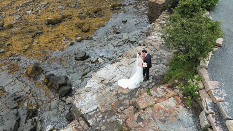 Michelle + Ben {A Bar Harbor Maine Wedding}