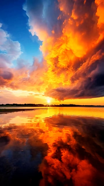 Sunset, Lake, Sun. Free Stock Video - Pixabay