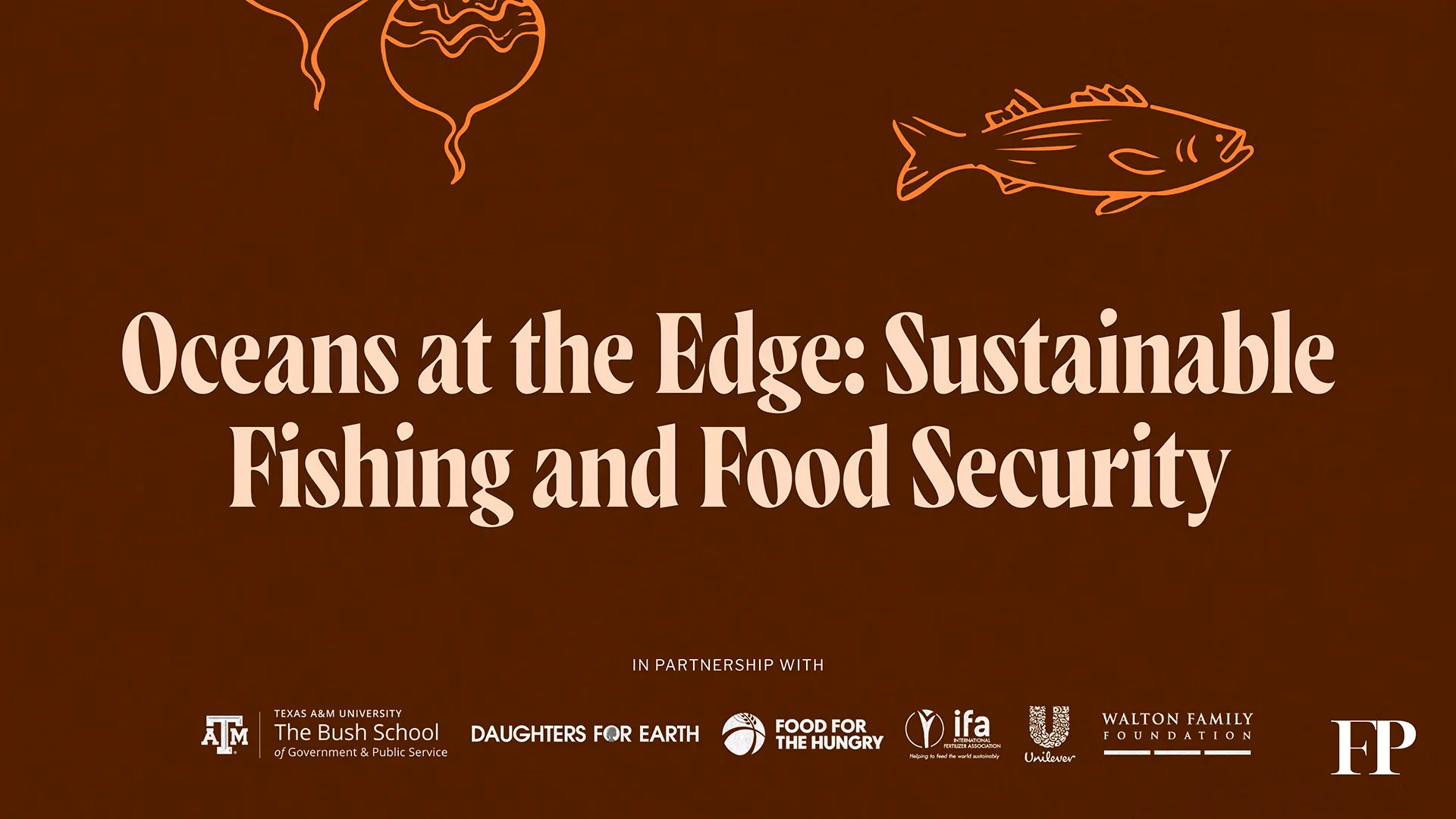Oceans at the Edge Sustainable Fishing and Food Security FP Food+