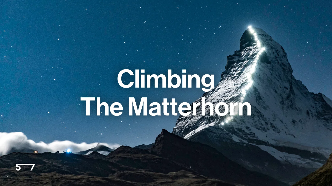 Matterhorn Training and Summit With an Expert Guide 57hours