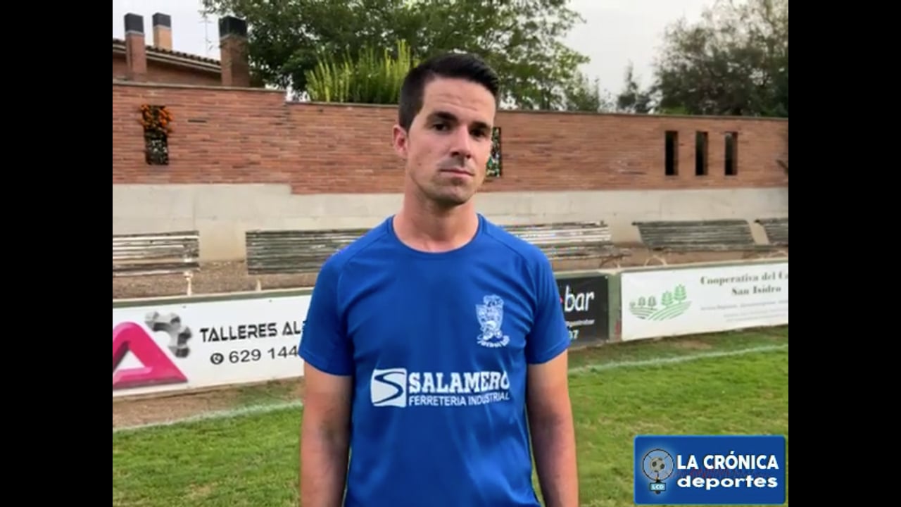 CARLOS DELGADO (Entrenador At. Binéfar) CD Altorricón 4-1 AT Binéfar / J2 - Regional Preferente G1 / Fuente: CD Altorricón