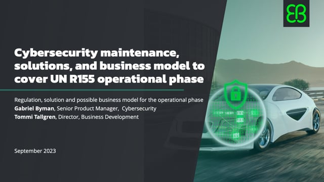 Cybersecurity maintenance, solutions, and business model to cover UN ...