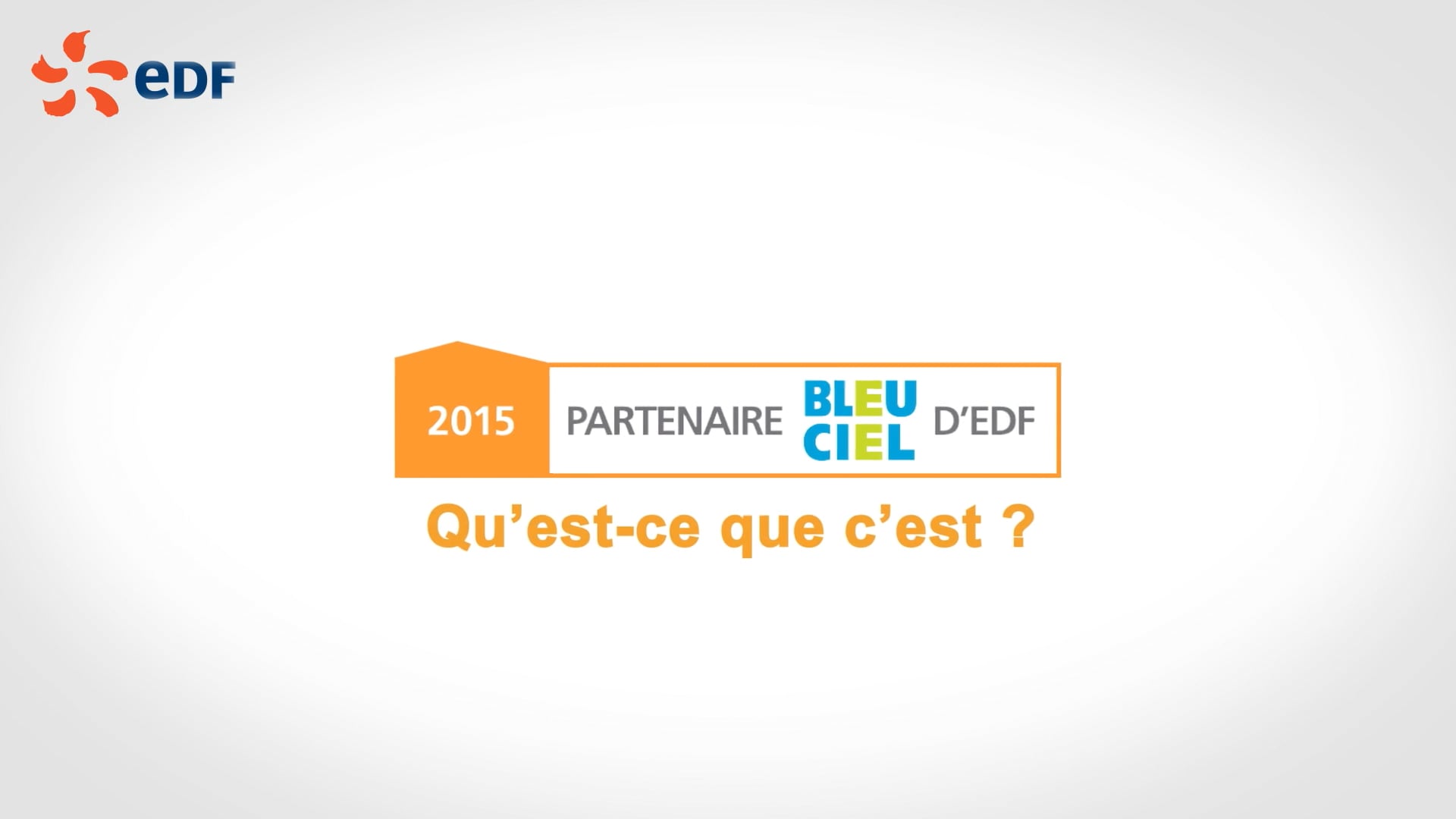 EDF - Partenaire Bleu Ciel 2015