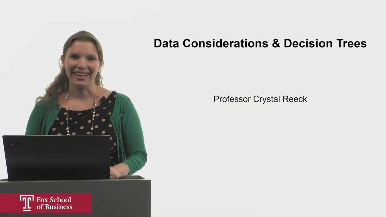 Login to view Data Considerations & Decision Trees