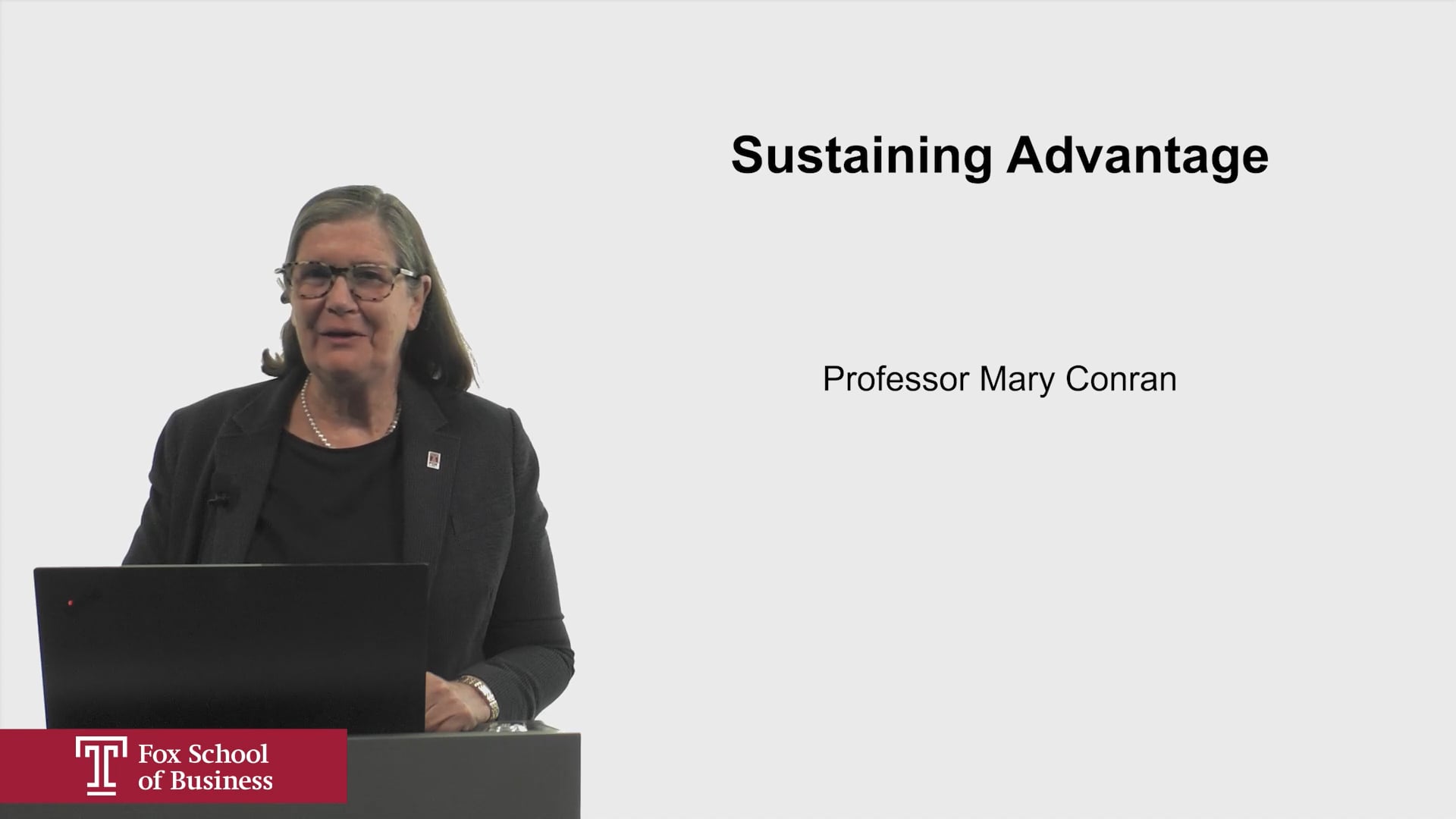Login to view Sustaining Advantage