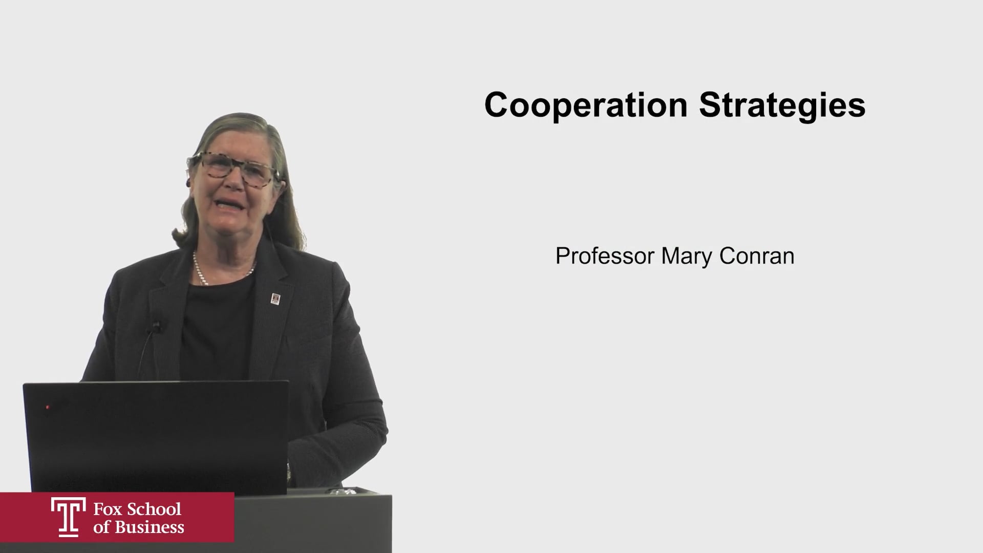 Cooperation Strategies